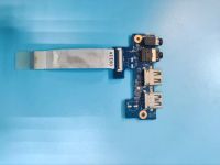 Лот: 24915691. Фото: 2. Б/У плата с разъемами USB, Audio... Комплектующие