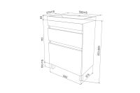 Лот: 24498741. Фото: 8. Тумба напольная с ящиками IDDIS...