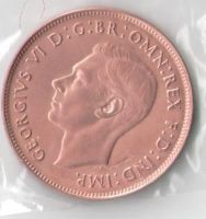 Лот: 13058307. Фото: 2. Кенгуру 1 пенни 1948 год, Австралия... Монеты
