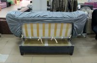 Лот: 14796467. Фото: 4. «Люкс» диван клик-кляк серебристый. Красноярск