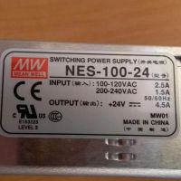 Лот: 16370217. Фото: 3. Блок питания NES-100-24 (номиналом... Бытовая техника