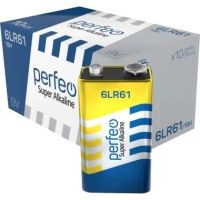 Лот: 25799971. Фото: 2. Батарейка PERFEO 6LR61/1SH SUPER... Аксессуары
