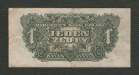Лот: 16344156. Фото: 2. 1 злотый 1944 года. Польша (серия... Банкноты