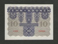 Лот: 16660157. Фото: 2. 10 крон 1922 года. Австрия. Из... Банкноты