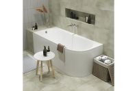 Лот: 25258002. Фото: 10. Ванна пристенная Marka One Alisa...