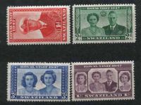 Лот: 25776388. Фото: 2. Брит. Свазиленд 1933-76_001-004. Коллекционирование, моделизм