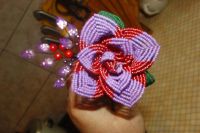 Лот: 3774133. Фото: 2. Бутоньерка для жениха из бисера... Свадебная мода