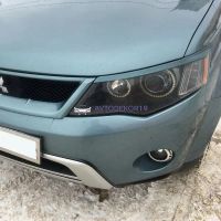 Лот: 15939946. Фото: 4. Реснички на фары Mitsubishi Outlander... Красноярск