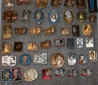 Лот: 11829772. Фото: 2. Подборка персоналии, великие личности... Значки, медали, жетоны