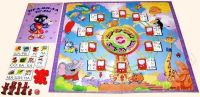 Лот: 421495. Фото: 3. Настольная игра "Каркушин букварик... Дети растут