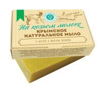Лот: 10913458. Фото: 2. Крымское натуральное мыло на козьем... Мыловарение