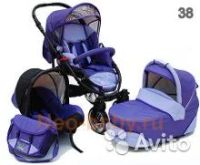 Лот: 4526570. Фото: 3. Коляска Aviator 3 в 1 в отличном... Дети растут