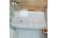 Лот: 23694135. Фото: 3. Ванна пристенная Marka One Viola. Строительство и ремонт