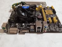 Лот: 24998443. Фото: 2. Asus H81m-k+G3240box. Комплектующие