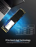 Лот: 16651624. Фото: 2. SSD 250 Гб M.2 PCIe NVMe 2280... Комплектующие