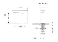 Лот: 3425736. Фото: 2. Смеситель 8001001. Сантехника, водопровод
