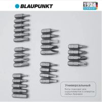 Лот: 23510659. Фото: 6. Отвертка с набором бит Blaupunkt...