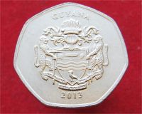 Лот: 10848394. Фото: 2. Иностранная монетка №18597 (Гайана... Монеты