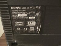 Лот: 13615925. Фото: 3. Телевизор SONY KV-21FT1. Бытовая техника