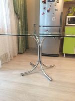 Лот: 7835931. Фото: 2. Стол стеклянный. Кухонная мебель