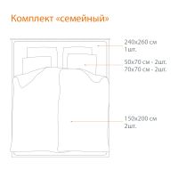 Лот: 25105281. Фото: 4. Комплект постельного белья семейный... Красноярск