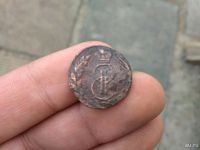 Лот: 13853517. Фото: 2. Деньга 1771 км. Сибирь! Не частая... Монеты