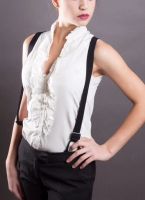 Лот: 10071605. Фото: 6. Блуза рубашка жилет XS Benetton