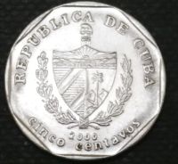 Лот: 10463721. Фото: 2. Экзотика с рубля (9483) Куба. Монеты