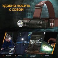 Лот: 20025225. Фото: 2. Налобный фонарь Sofirn SP40. Туризм