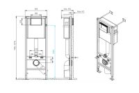 Лот: 23904278. Фото: 3. Инсталляция CERSANIT Vector S. Строительство и ремонт