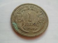 Лот: 7067257. Фото: 2. Франция 1 франк 1940. Монеты