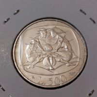 Лот: 20008619. Фото: 2. Италия, 500 лир, 1987, год семьи... Монеты