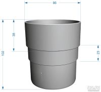 Лот: 13441820. Фото: 3. Водосточная система Docke Premium... Строительство и ремонт