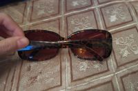 Лот: 7438067. Фото: 5. Очки солнцезащитные б/у пятнистый...