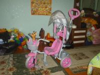 Лот: 2731834. Фото: 2. Велосипед 3-х колесный для девочки