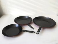 Лот: 13342455. Фото: 8. 🍳 Набор из 3 сковород с антипригарным...