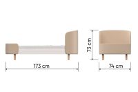 Лот: 24419802. Фото: 8. Кровать Hoff KIDI soft