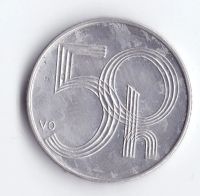 Лот: 15688299. Фото: 2. Монета 50 геллеров Чехия 2007... Монеты