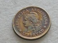 Лот: 16214940. Фото: 2. Монета 10 сентаво Аргентина 1971... Монеты