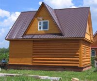 Лот: 2489989. Фото: 2. Бани, дома, гаражи (дерево, блоки... Срубы и конструкции