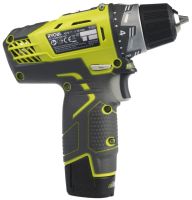 Лот: 11014816. Фото: 2. Дрель-шуруповерт Ryobi R12DD-LL13S. Инструмент и расходные