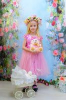 Лот: 24618042. Фото: 3. Красивое платье на 4-5 лет. Дети растут