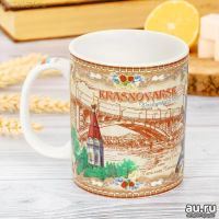 Лот: 12340412. Фото: 3. Кружка сувенирная "Красноярск... Сувениры, подарки