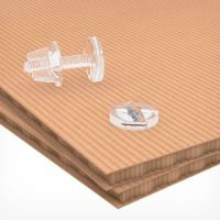 Лот: 21359245. Фото: 2. Пластиковый нажимной винт с гайкой. Бизнес