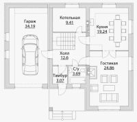 Лот: 10700852. Фото: 6. Проект дома 176 м2! Архитектурные...