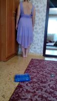 Лот: 8702106. Фото: 2. сиреневое платье 46-48 размера. Женская одежда