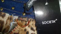 Лот: 2648585. Фото: 3. Джинсы-капри Societa (Италия... Одежда, обувь, галантерея