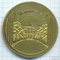 Лот: 14807205. Фото: 2. СССР 1984 Медаль Ленинград Футбольный... Значки, медали, жетоны