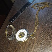 Лот: 19830862. Фото: 2. карманные часы на цепочке кварцевые... Часы, аксессуары