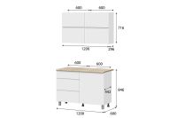 Лот: 24569451. Фото: 6. Кухонный гарнитур Hoff Токио